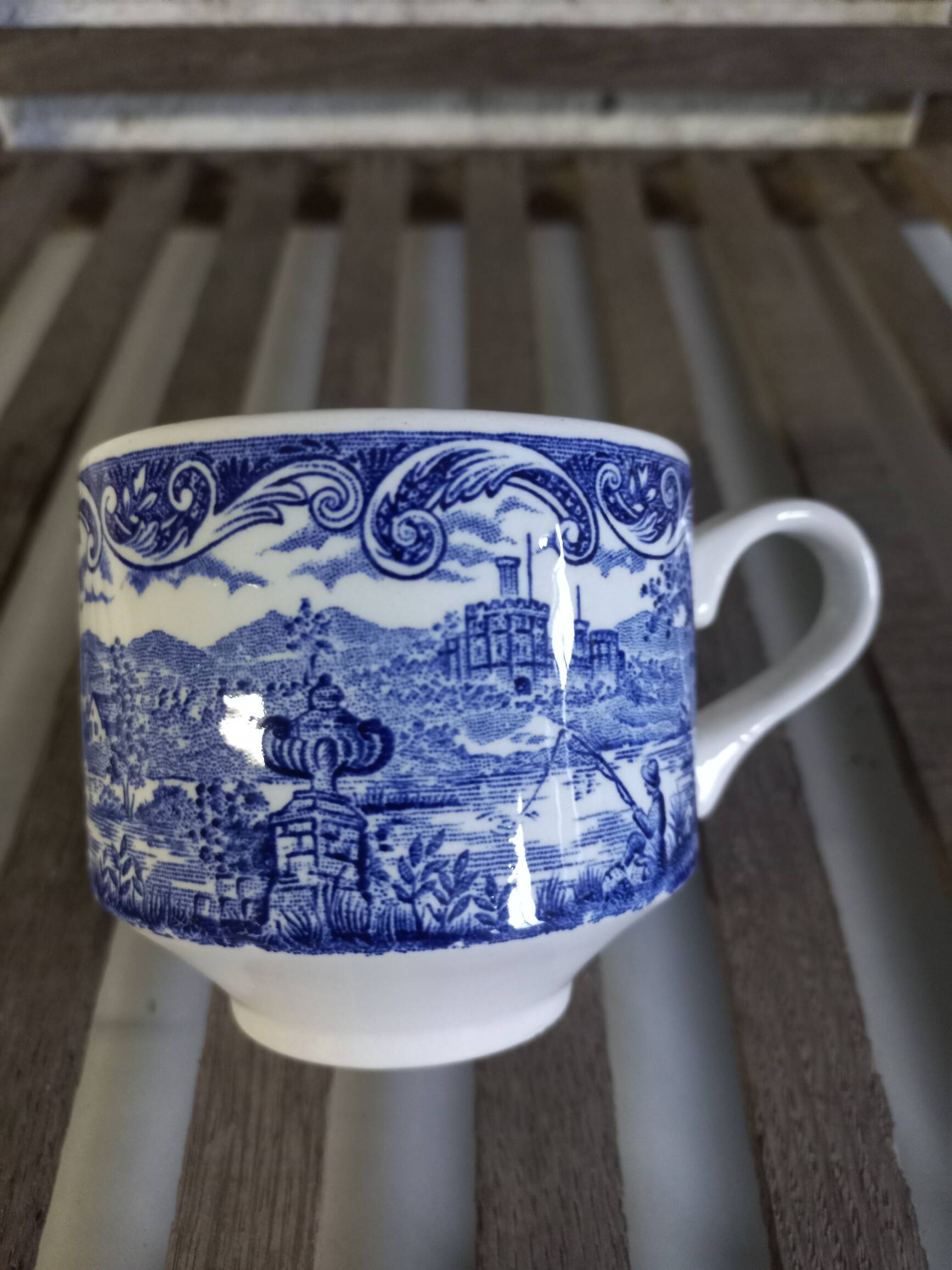 Broadhurst Staffordshire cup and saucer