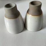 Two goblets on a pedestal Atelier Hurtault Puisaye