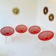 Balloon garden chairs attributed to F. Fabiano and M. Panzini, Italy 1970s