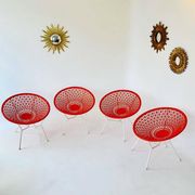Balloon garden chairs attributed to F. Fabiano and M. Panzini, Italy 1970s