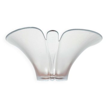Vintage Danish glass bowl by Holmegaard, 1970s