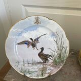 Antique 6x Sèvres Porcelain Plates Lahore & Basket 19th Century Hunting