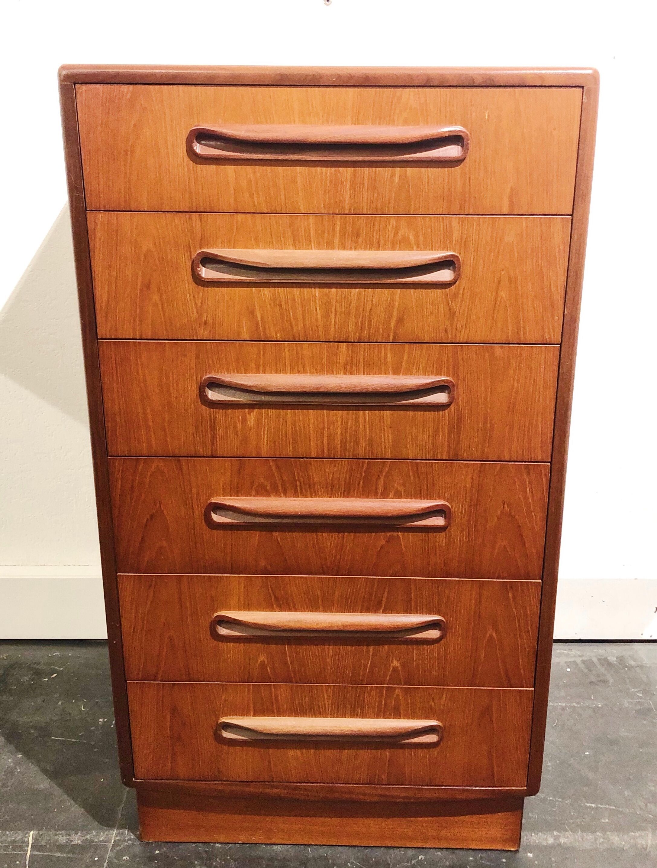 Scandinavian Gplan teak chiffonnier