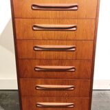 Scandinavian Gplan teak chiffonnier