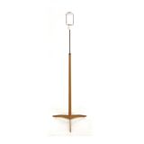 Scandinavian "tripod" teak floor lamp, Sweden, 1960