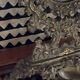 Psyche mirror in brass