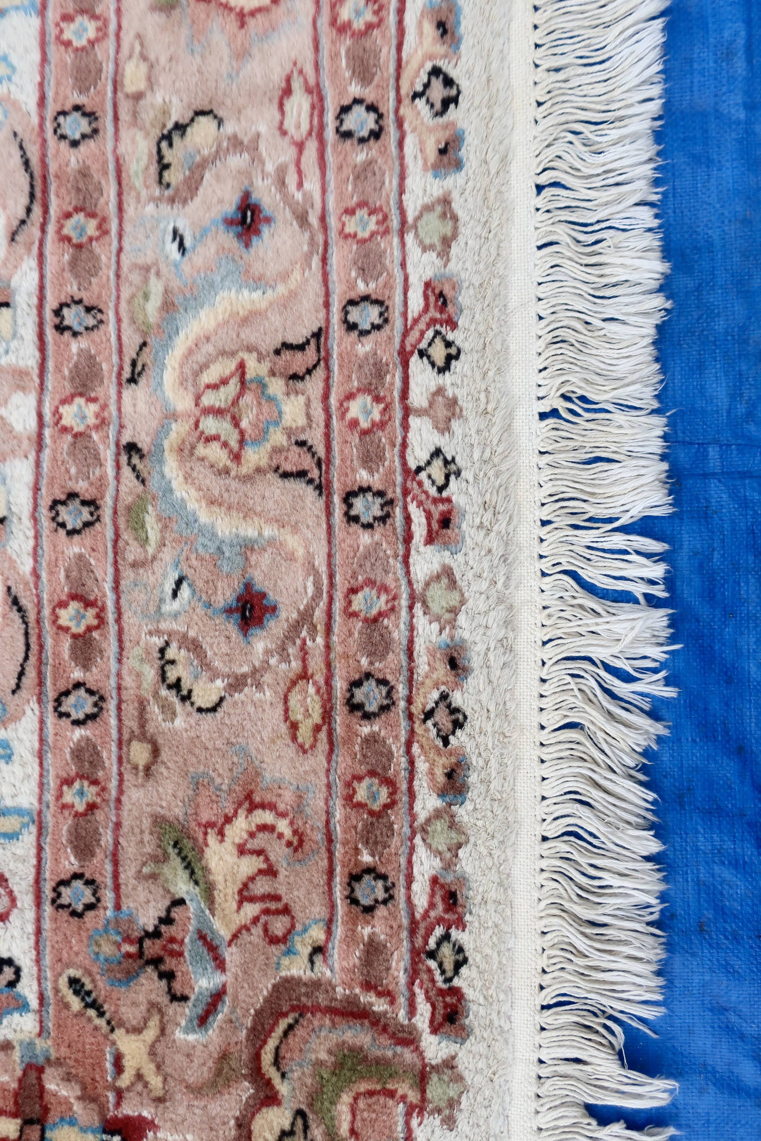 Punjab rug, India, 20th century, wool and silk, 245 x 160 cm