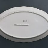Plat ancien en porcelaine de Limoges