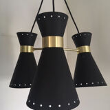 Chandelier in the style of the Italian creations of the 50s