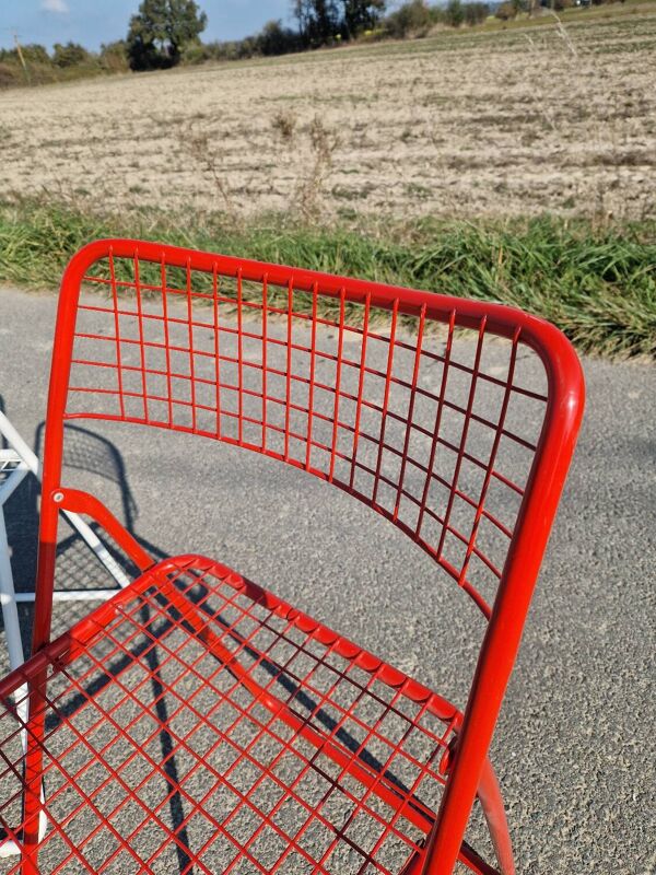 Lot de 2 chaises – ted net – niels gammelgaard – ikea – circa 1970 –