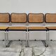 Set of 4 Marcel Breuer cesca black b32 chairs