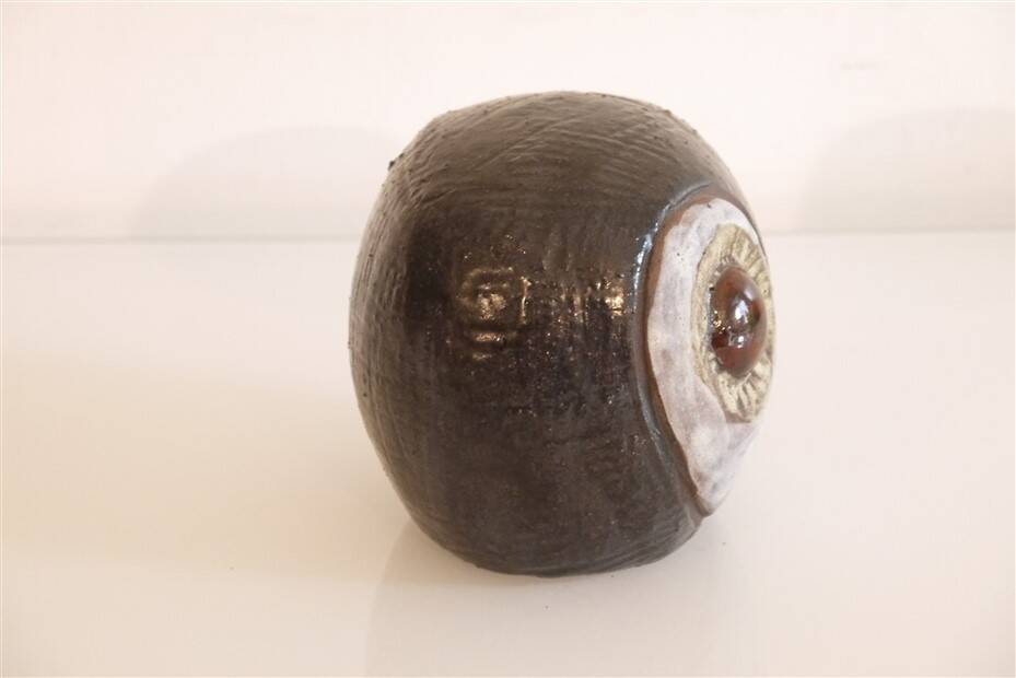 Ceramic owl by Lars Bergsten 1960