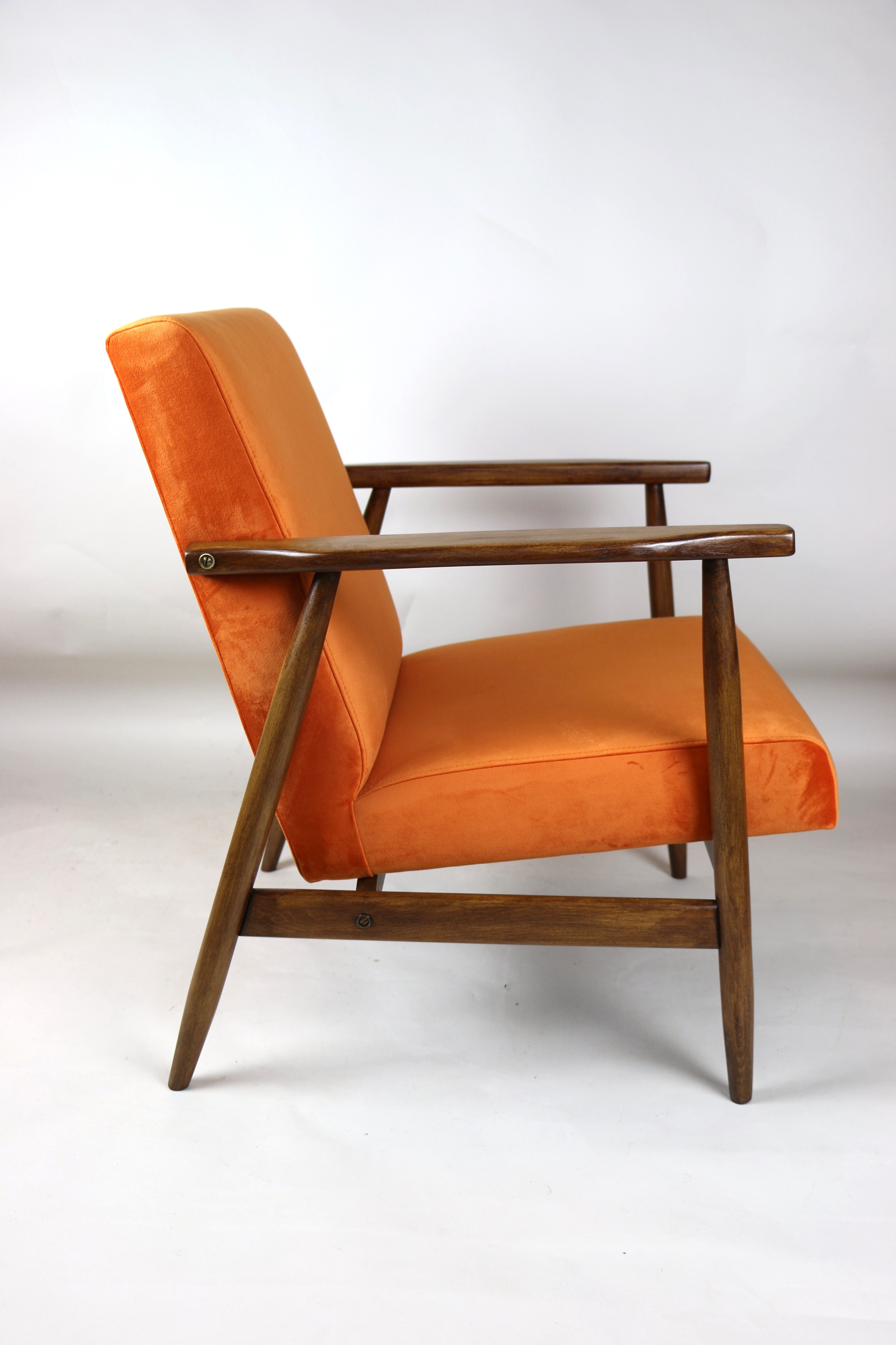 Vintage Orange Easy Chair, 1970s,