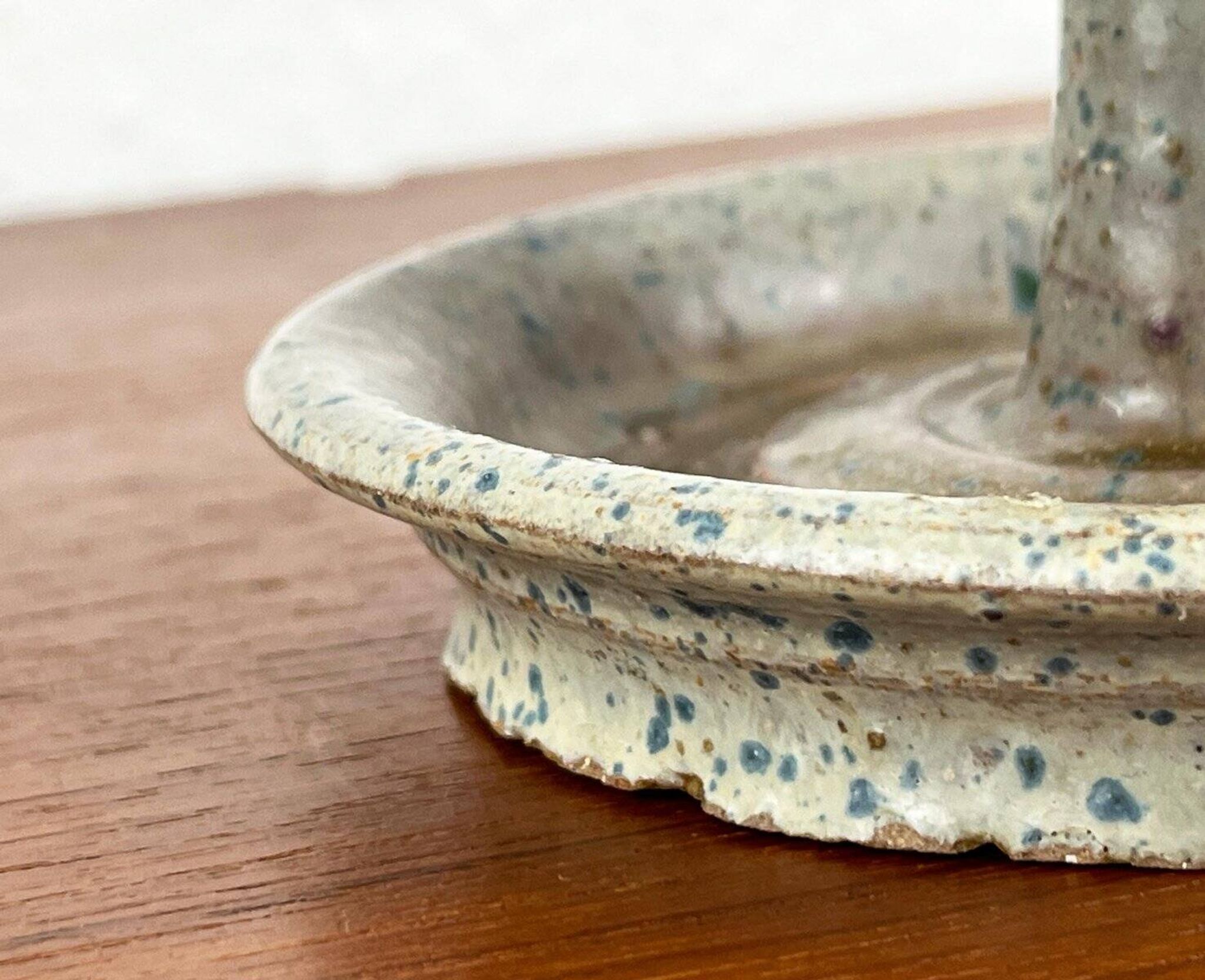 Mid-century ceramic candlestick, 1960s
