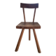 Wooden tripod chairs raw art