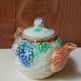 Antique teapot in slip