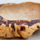 Old wooden bowl Sami Lapland Sweden