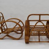 Pair of rattan chairs