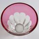 Vintage crystal vase Val Saint Lambert, manufacture, 20th century