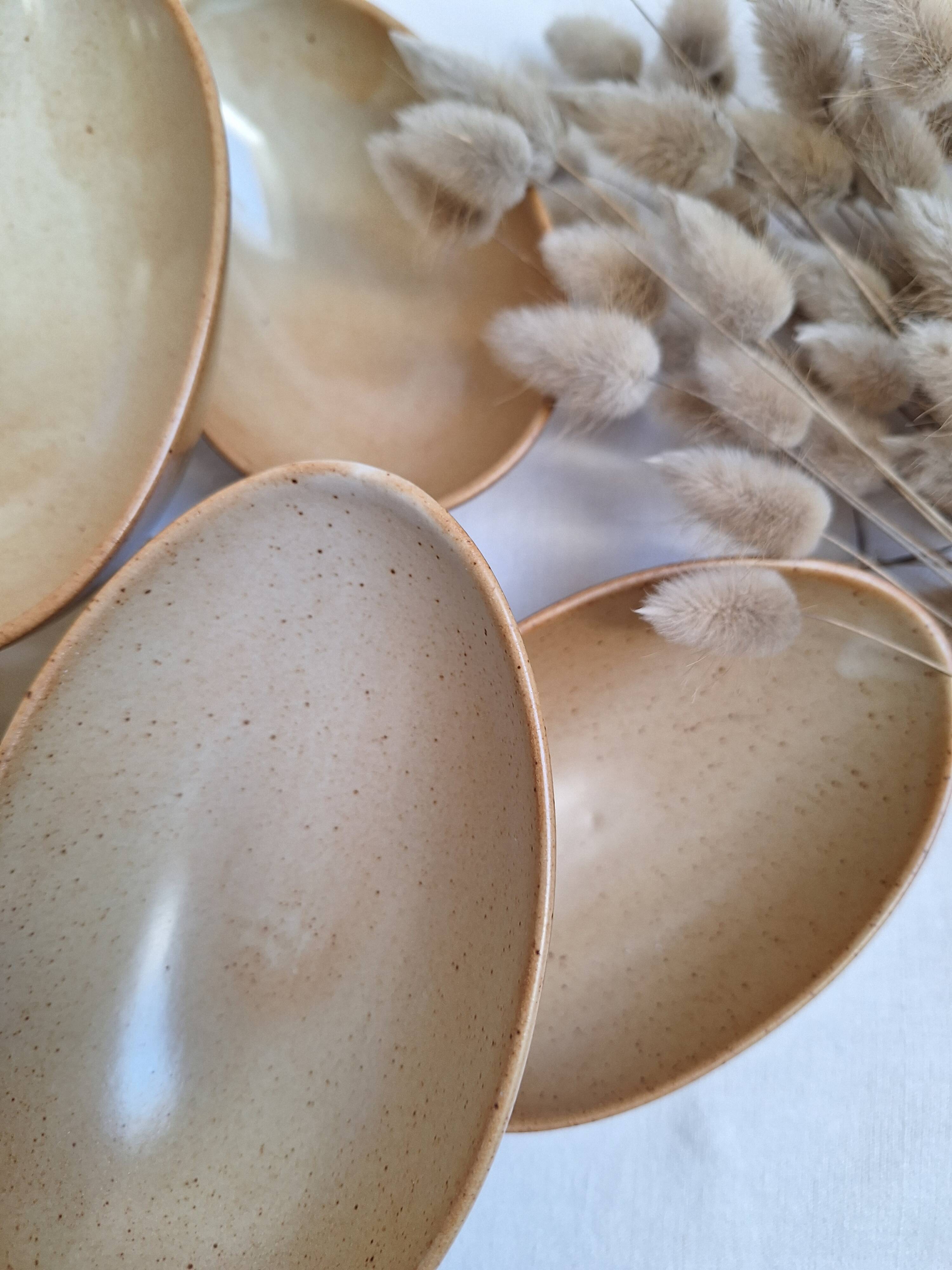 Vintage village stoneware ramekin