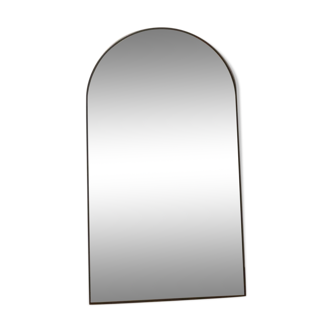Mirror wall arch metal black 180*80