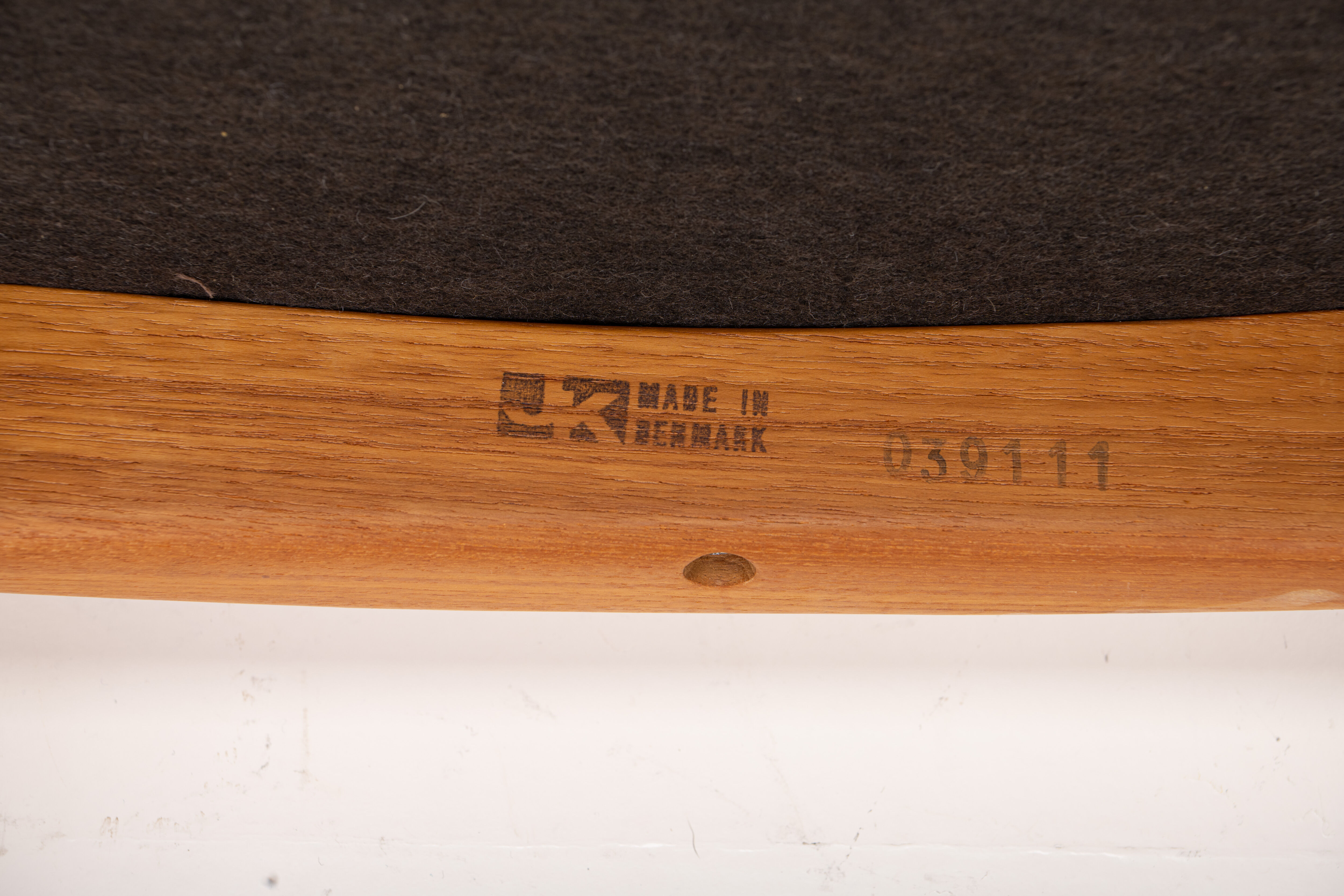 8 dining chairs by Juul Kristensen for Jk Denmark, 1970s