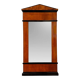 Biedermeier wall mirror with ebonised cherry veneer, South Germany, 1820