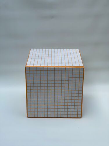 Cube table d’appoint 40x40 céramique