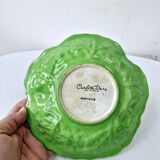 Vintage carlton ware cabbage and tomato slush plate made in england d 18.5 cm