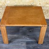 60s 70s oak coffee table Esko Pajamies Asko Finland