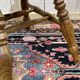 Fauteuil rustique anglais 19ème en orme et hêtre
