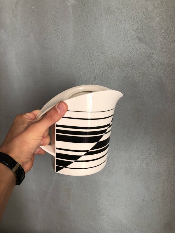 Théière Villeroy & boch vitro porcelaine vintage