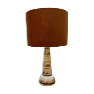 Lampe haute en grès