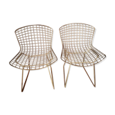 Pair of Harry Bertoia chairs, first edition 1950 Knoll