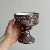 Ceramic footed cup