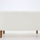 1960s 2-seater Sofa in Sheep Skin Fabric, Denmark