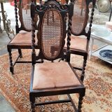 Massive channel and leather chair