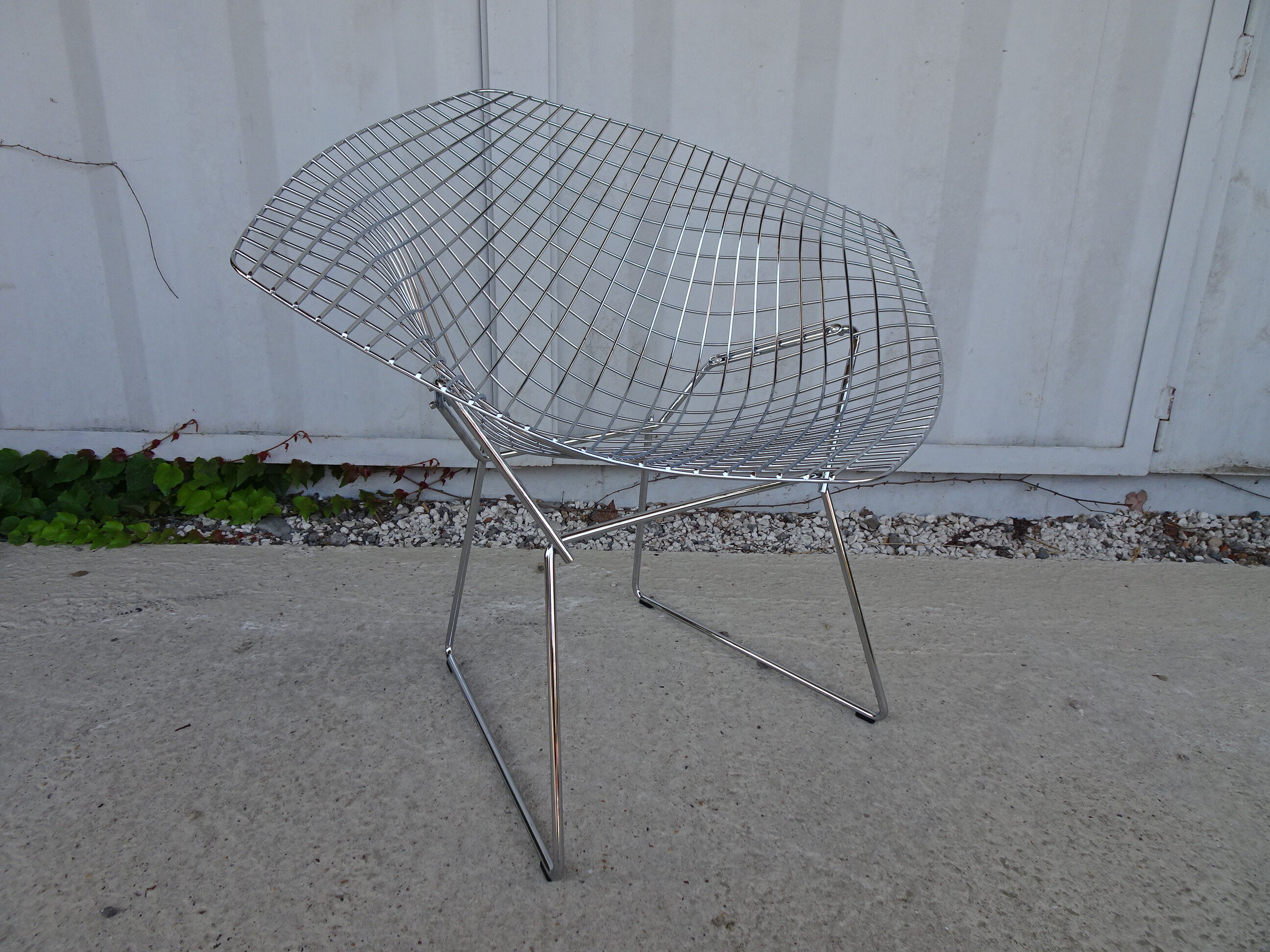 Fauteuil diamant par Harry Bertoia estampillé Knoll