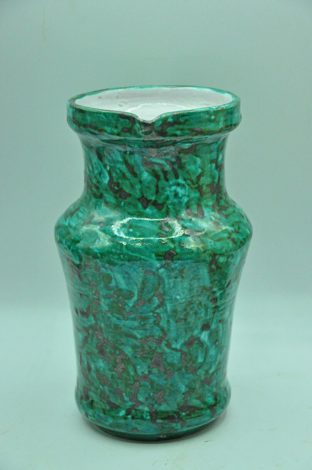 Thomas Bavent's speckled enamelled sandstone pitcher