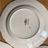 Rustic dessert plates from Sarreguemines