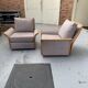 Pair of Scandinavian armchairs
