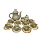 Stoneware coffee service