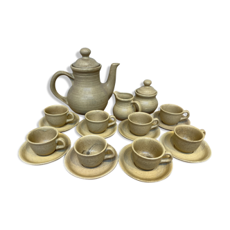 Stoneware coffee service