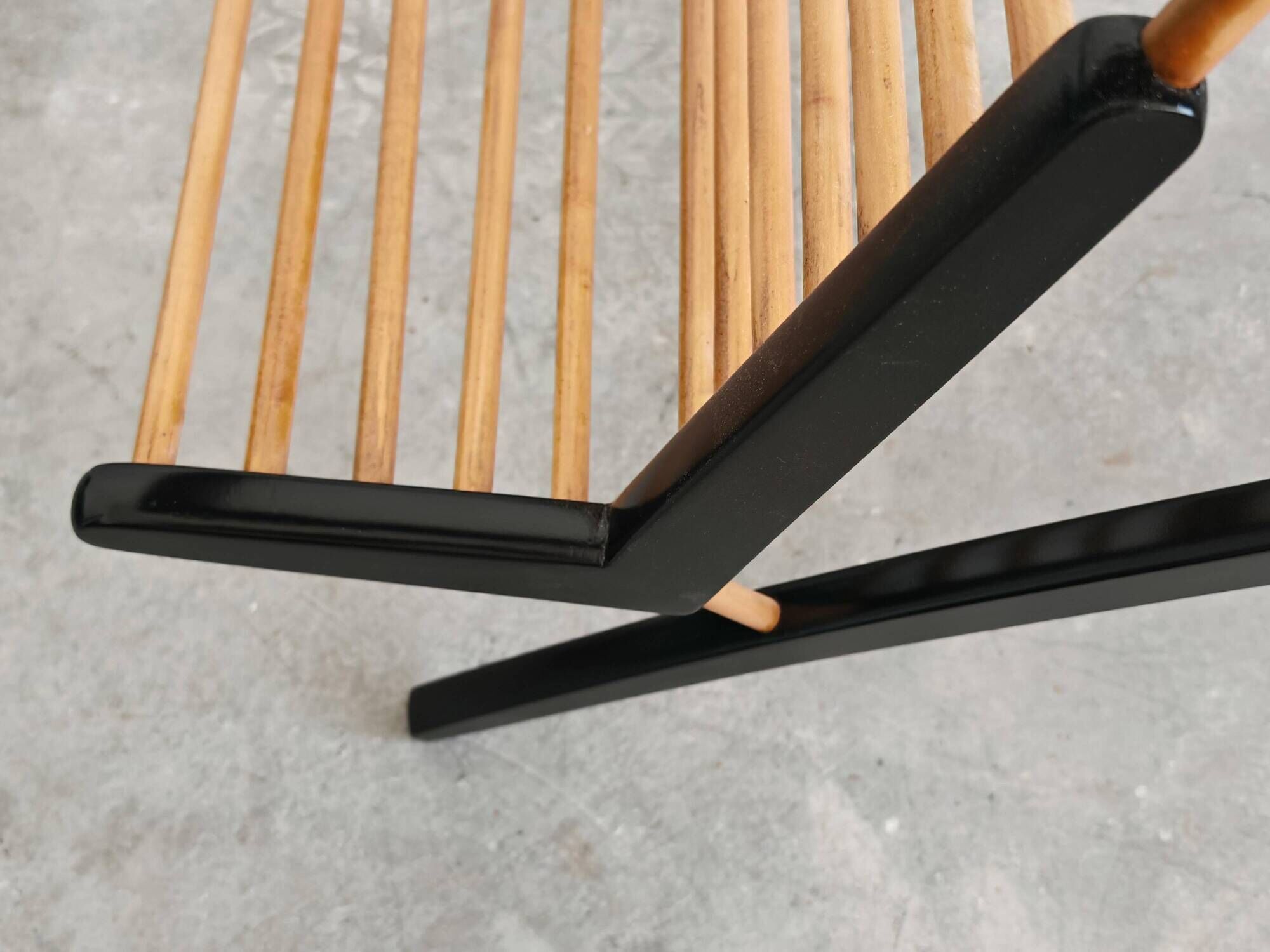 Mid Century Modern Gazelle coffee table in pear wood from the 1960s.