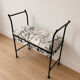 Wrought iron bench