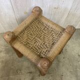 Set of 2 rope stools