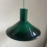 Vintage Holmegaard P&T Suspension - Michael Bang - Danish glass lamp design