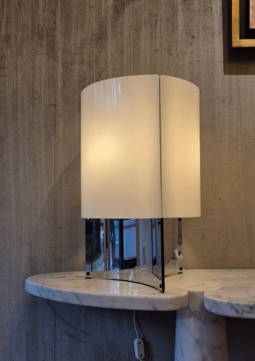 Table lamp model 526/P Massimo Vignelli