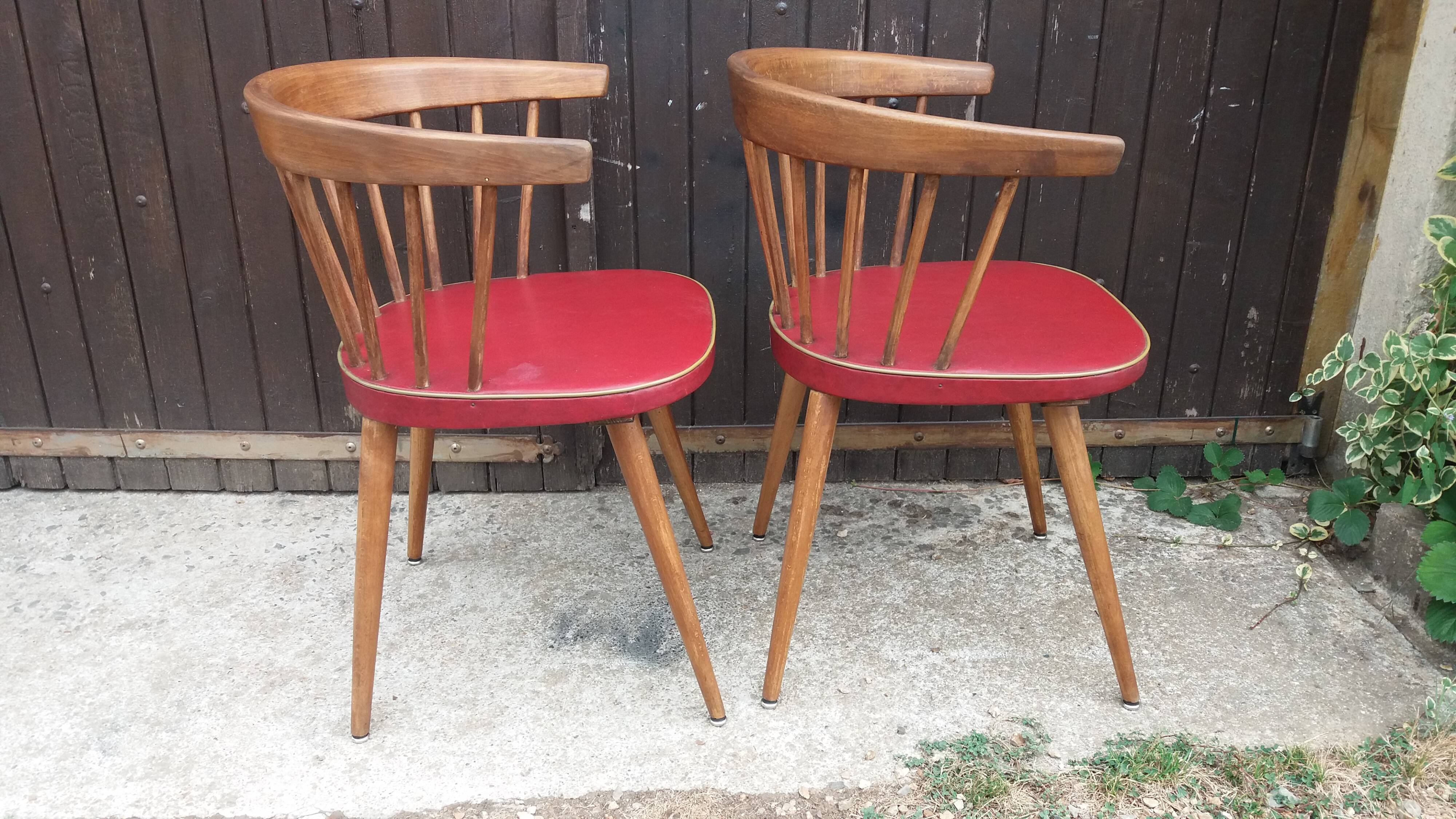 Pair of vintage armchairs