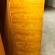 Danish Scandinavian wardrobe signed Sven Ellekaer 1960 3 doors 2 drawers with mounting plan